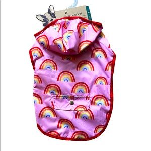 Rainbow Pet Rain jacket